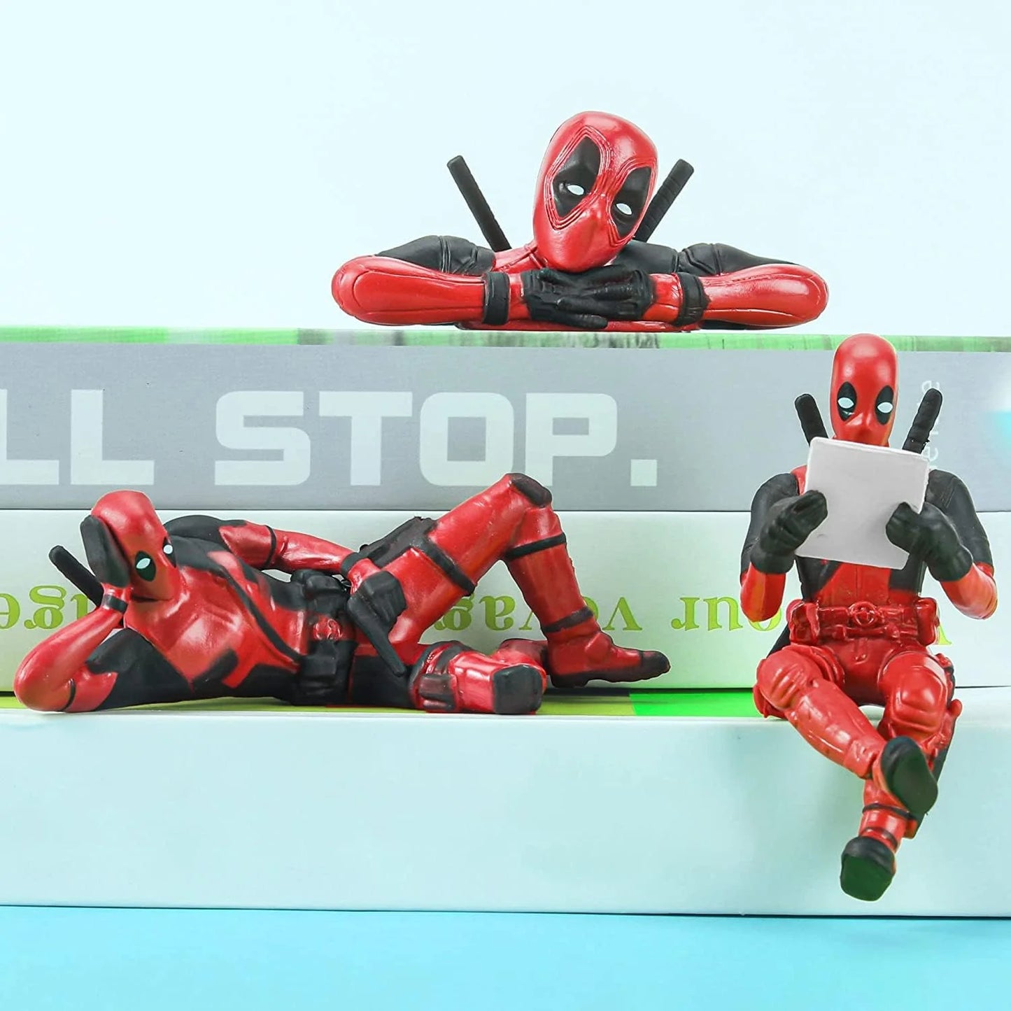 Deadpool Action Figure PVC Model (Set of 3)