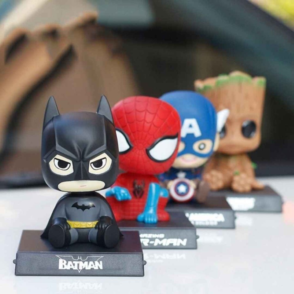 Superhero's BobbleHead Pack of 4