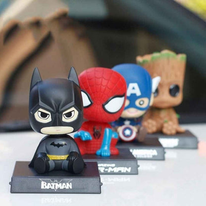 Superhero's BobbleHead Pack of 4